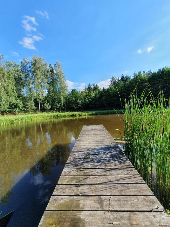 Agroturystyka Las I Woda Prazmow Bagian luar foto
